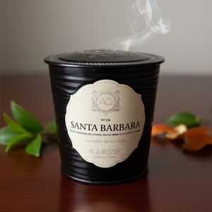 Aquiesse Luxe Santa Barbara 11oz Tin Candle New